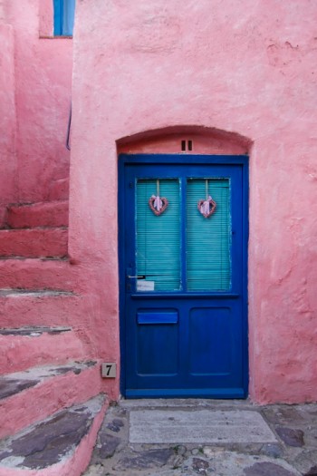 Dörr och trappa, Collioure