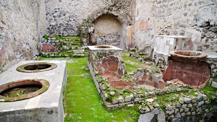 Matservering i Herculaneum